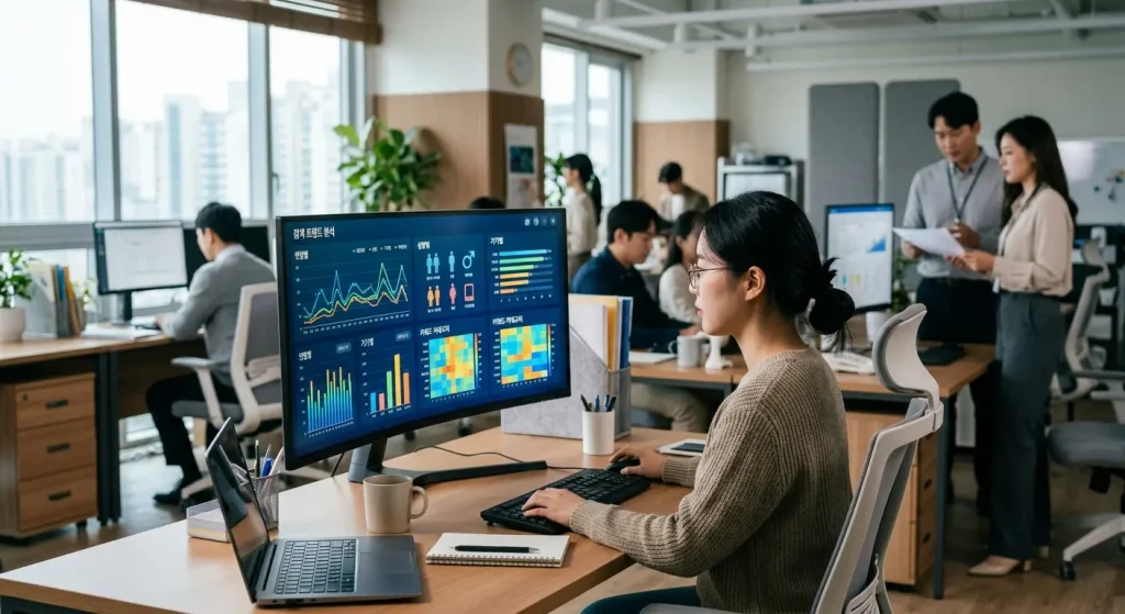 네이버 통합 검색어 트렌드 API 데이터