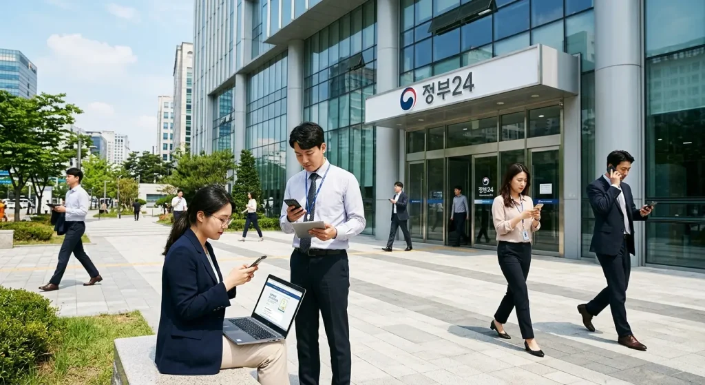 정부24 가족관계증명서 발급 API