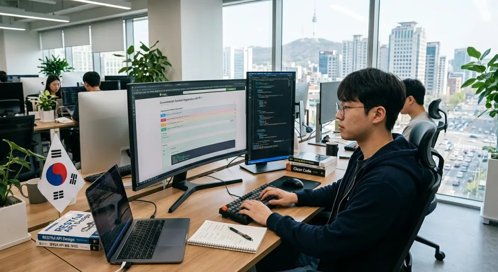정부24 주민등록초본 발급 API 문서